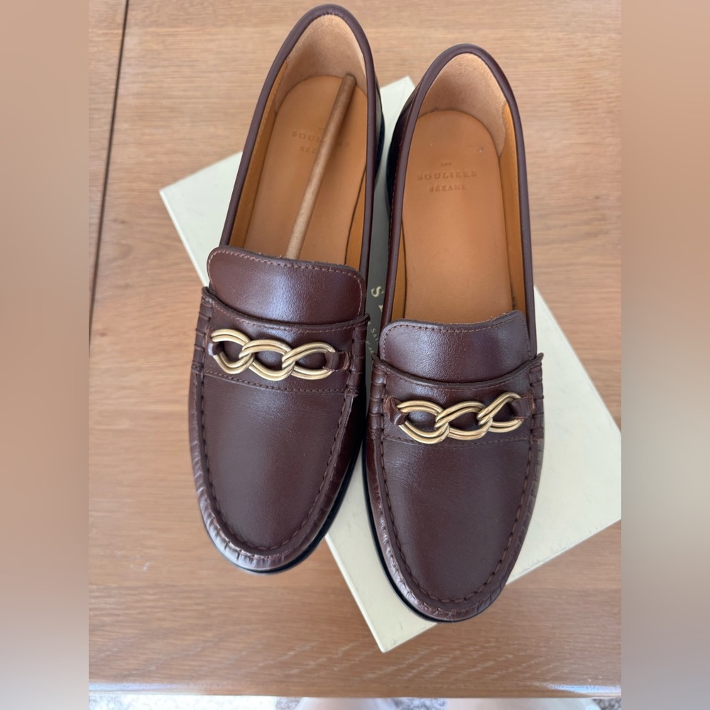 Sezane Vicky loafers size 9 40